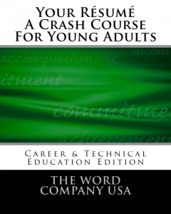 Résumé writing for young adults, including FFA CDE