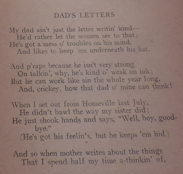 1918 Yanks poetry